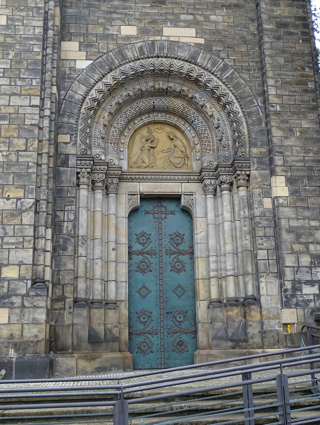 The Church of Saints Cyril and Methodius on Karlínské náměstí